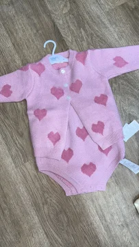 طقم تبان قلوب مع جرزاية