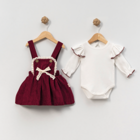 فستان مع شيالات8046