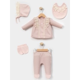 طقم زهري دانتيل2102