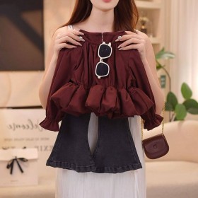 طقم بلوزة التوليب نفخ