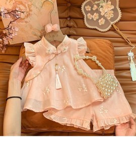 طقم قبة صيني زهري