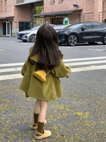 فستان أخضر قبة دائرة