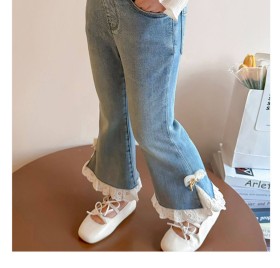 بنطلون فيونك دانتيل