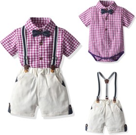 طقم تبان ع شكل قميص وشورت وشيالات