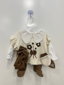 طقم بيبي الوردة 2065