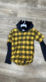 قميص ولادي كاروهات شتوي