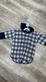 قميص ولادي كاروهات شتوي