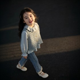 طقم  3 قطع فيست أزرق مونس