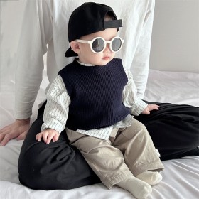 طقم كوري بيبي مع طاقية