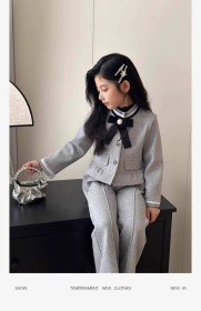 طقم بنطلون قبة شانيل